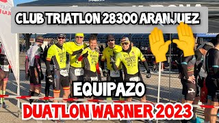 Duatlón Parque Warner 2023  club triatlón 28300 Aranjuez [upl. by Riorsson]