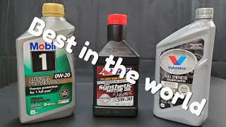 Amsoil vs Mobil1 vs Valvoline Full synthetic 5w30 [upl. by Dulcine]