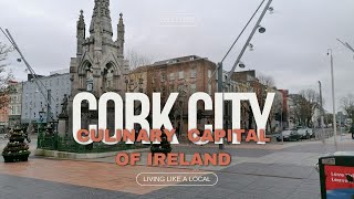 CORK IRELAND Walking Tour 4k The Ultimate tour of Cork City [upl. by Matilde]