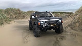 Omg missionnissan safari to the beach after the cyclone TB42 turbo [upl. by Haraj543]