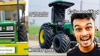 finally John Deere ko modify kara diya guru veer vlogs new video dailyblock [upl. by Sida]