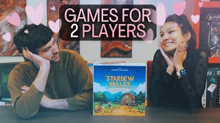 Top 10 Board Games For 2 Players or Couples [upl. by Blain]