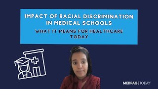 Lasting Effects of Racial Discrimination in Medical School [upl. by Katya]