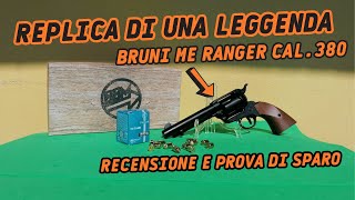 HO RECENSITO LA replica COLT 1873 A SALVE  Bruni ME RANGER CAL 380  CON PROVA DI SPARO [upl. by Akenna]