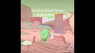 Meanest Black Fangs Interaction 🥹 brokenedge vr [upl. by Eitirahc626]