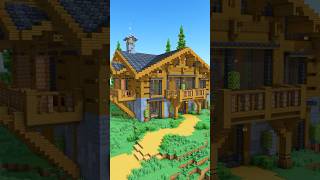 Minecraft Log Cabin Diner [upl. by Yerak]