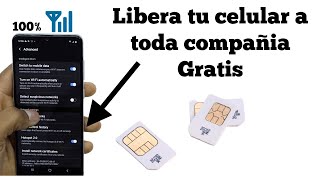 Como desbloquear un celular para todas las compañías Gratis [upl. by Namurt]