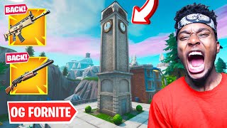 P2istheName RETURNS to OG Fortnite OFFICIALLY [upl. by Yaj616]