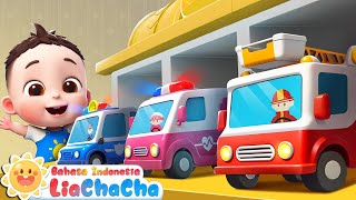 Bayi Punya Tempat Parkir  Mobil Mainan🚗  Lagu Lucu  Lagu Anak  LiaChaCha Bahasa Indonesia [upl. by Aidnyc]