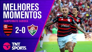 CEBOLINHA CRAVA EM JOGADAÇA FÁBIO FALHA E PEDRO MARCA DE NOVO FLAMENGO 2 X 0 FLUMINENSE [upl. by Evangelina]