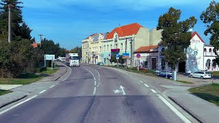 Transborder Drive Hungary to Slovakia Road Trip [upl. by Nord]