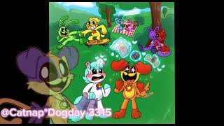 edit los Smiling critters ❤️🧡💛💚🩵💙💜🩷 y los Nightmare critters 🩷💜🩵💚💛❤️🩶🖤poppyplatime shotrs [upl. by Thia322]