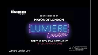 Lumiere London 2018  Heart of London Business Alliance [upl. by Ahtar299]