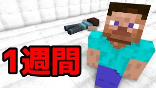 【マイクラ】意味が分かると怖い話「1週間」 [upl. by Fang]