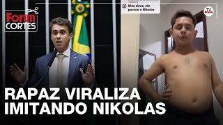 Nikolas Ferreira é zoado por dizer que Brasil vai parar se Bolsonaro for preso [upl. by Efron]