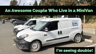 An Awesome Couple Who Live in a MiniVan [upl. by Jenine936]