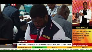 A RECORD 120 PLAYERS FOR 5TH JANET ADOWEI MEMORIAL SCRABBLE CHAMPIONSHIP 2024 scrabble JAMSC [upl. by Tamanaha]