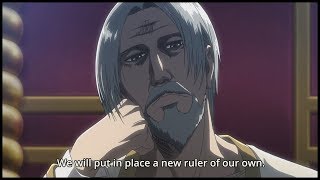 Erwin Starts Coup détat Against the King  Attack on Titan Episode 42 [upl. by Onitsoga]