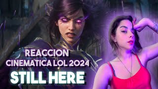 REACIONANDO A LA CINEMATICA DE LOL 2024 😍 [upl. by Leaper]