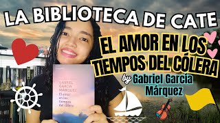 Leyendo EL AMOR EN LOS TIEMPOS DEL CÓLERA de Gabriel García Márquez  La biblioteca de Cate [upl. by Eelac]