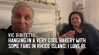 Hanging in a very cool bakery with some fans in Rhode Island I love RI [upl. by Dido]