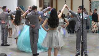 Quinceañera Nicole Huerta Entrada y Vals by Garibaldi Dance Studio 2018 [upl. by Nahtanod]