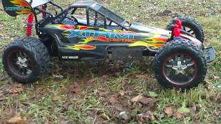 15 SCALE XTRM ELECTRIC MEGA BUGGY [upl. by Aiepoissac856]