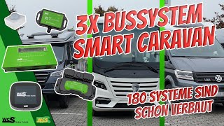 3x Bussystem Smart Caravan  180 Systeme sind schon verbaut  WCS Goch [upl. by Eliathan]