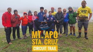 Mt APO Sta Cruz Circuit Trail May 26282023 [upl. by Cassella]