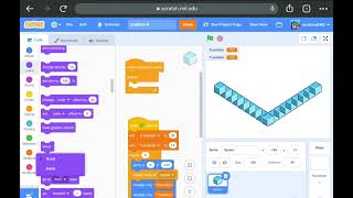 The basics of an isometric game on scratch [upl. by Dermott]