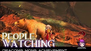 Guild Wars 2  People Watching achievement [upl. by Anaeirb]