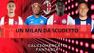 CALCIOMERCATO FANTASIA 2024 MILAN [upl. by Enileve]