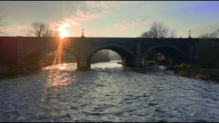 Peebles Scottish Borders 4K Drone footage [upl. by Aivan194]