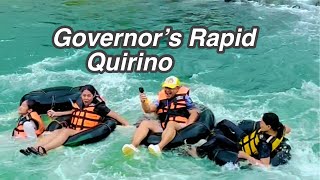 RIVER TUBING AT GOVERNOR’S RAPID QUIRINO [upl. by Odanref]