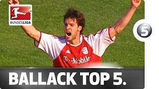 Michael Ballack  Top 5 Goals [upl. by Smith682]