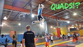 THE WORST TRAMPOLINE PARK EVER QUADS [upl. by Guenna]