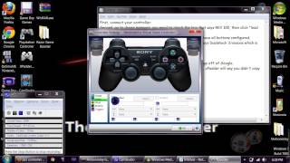 DS3 Tool and xPadder setup to control your computer with a PS3 controller [upl. by Ahsekad196]