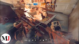 Overtime Clutch Twice Full Rounds Uncut  Rainbow Six Siege [upl. by Eydie]