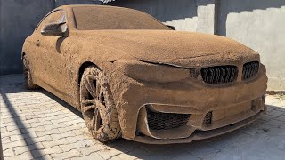 Wash the Dirtiest BMW 4  Deep Exterior Detailing [upl. by Zared817]