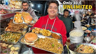 16 Year Old Chef ki पंच Ratan Unlimited Chinese Thali  Street Food India [upl. by Eevets]