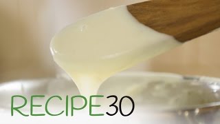 PARMESAN CHEESE SAUCE  By RECIPE30com [upl. by Hplar]