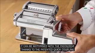 Introducing the Marcato Atlas 150 Pasta Maker [upl. by Edrahc]