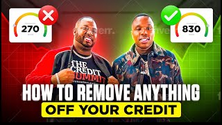 HOW TO REMOVE ANYTHING OFF YOUR CREDIT WITH DaraineDelevante [upl. by Corbet]