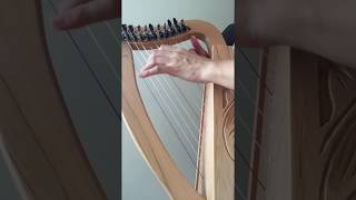 The First Noel 12 Strings baby harp 12弦豎琴 Harp Solo [upl. by Annavaig99]