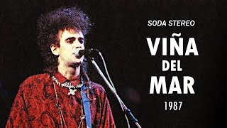 Soda Stereo  Viña del Mar 1987 Primera Noche [upl. by Lahtnero]