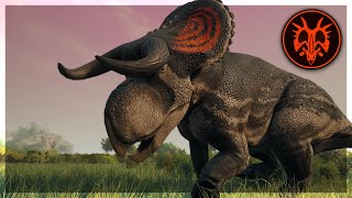 NASUTOCERATOPS Showcase  Path of Titans Mod [upl. by Merle216]