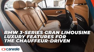 Feel Pampered  BMW 3Series Gran Limousine Features  CarWale shorts [upl. by Attekram340]