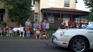 Wellsburg WV 4th Of July Parade amp Fireworks Finale 2011 JVCFM1 Camera [upl. by Notnats]