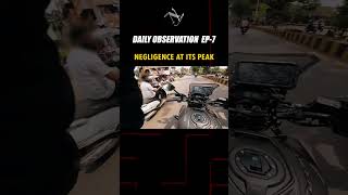 Negligence at its peak automobile motovlog dominar400 trafficproblems [upl. by Namara]