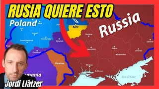 RUSIA QUIERE QUE UCRANIA SEA REPARTIDA entre 5 PAÍSES [upl. by Wanda]